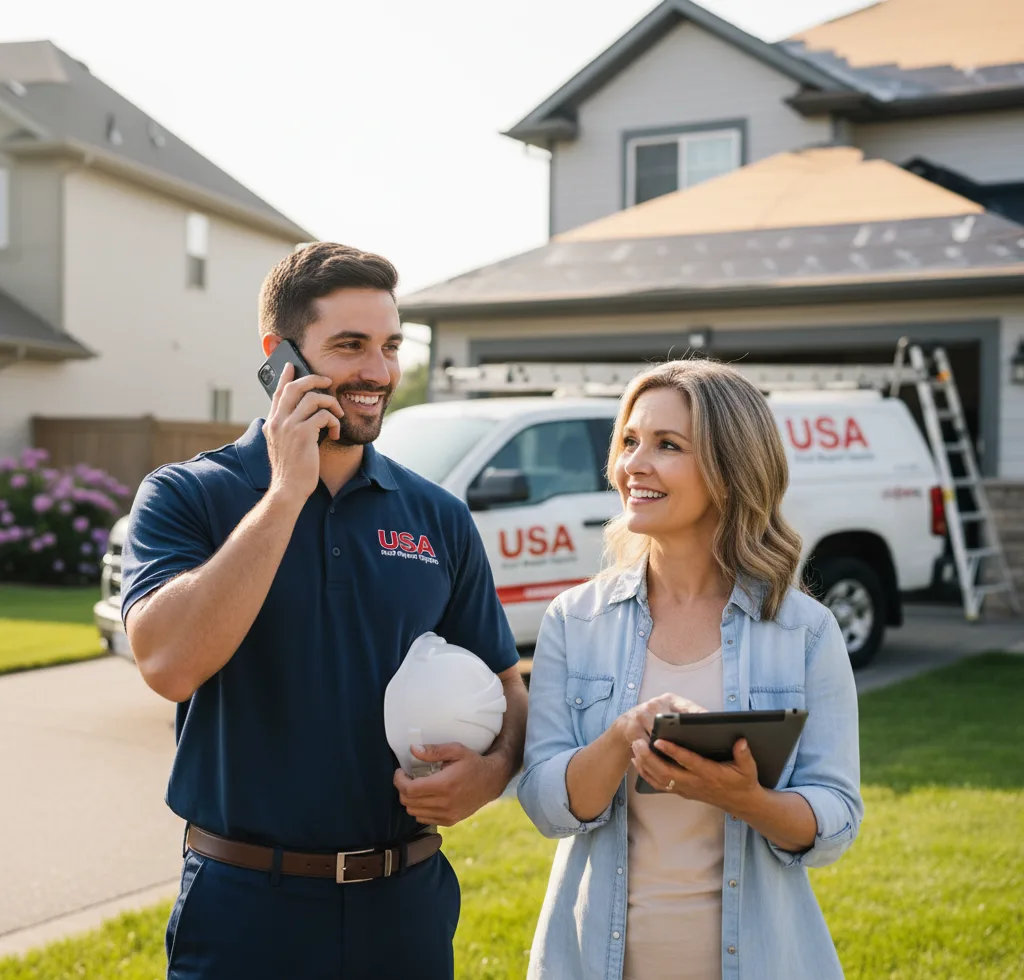 USA Roof Repair Experts customer support in Lithia Springs